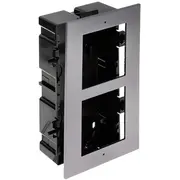 Hikvision Ds-Kd-Acf2/Plastmasas 2 moduļu iebūvējamais kaste rāmis