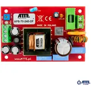 Smps 24V 3A 72W tīkla barošanas avots Atte Aps-70-240-Of