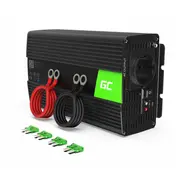 Green Cell invertora sprieguma pārveidotājs 12V / 230V 1000W/2000W tīrs sinusoidāls Inv09