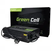 Green Cell invertora sprieguma pārveidotājs 12V / 230V 300W/600W tīrs sinusoidāls Inv07