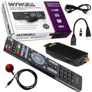 Dvb-T/T2 uztvērējs Wiwa H.265 Mini