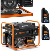 Ģenerators Daewoo Gda 7500E 6,5Kw  2X Ģeneratoru Naftas Sae 10W-30 Dwo 600