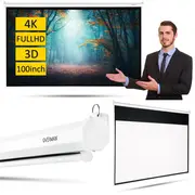 Projekcijas Ekrāns Overmax Ov-Semi-Automatic Screen 100