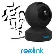 Reolink E sērijas E330 melnā Wi-Fi 4Mpx Ip kamera