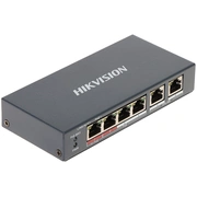 Switch Poe Ds-3E1106Hp-Ei 4-Portu Hikvision