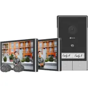Ezviz Hp7 video domofona komplekts ar diviem monitoriem