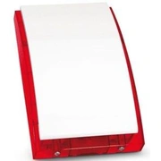 Siren Outdoor W/Battery Red/Sp-4002R Satel