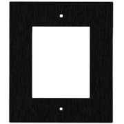 Entry Panel 1Mod. Flush Frame/Black/ Ip Verso 9155011B 2N