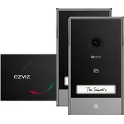 Ezviz Hp7 video domofona komplekts ar diviem vārtu paneļiem