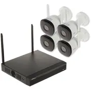 Monitoringa Komplekts Kit/Nvr1104Hs-W-S2/4-F22 Wi-Fi, 4 Kanāli Hdd 1Tb - 1080P 2.8NbspMm Imou
