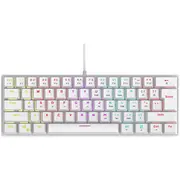 Rampage Plower K60 vadu tastatūra, balta