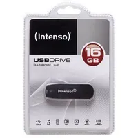 Memory drive flash Usb2 16Gb Black 3502470 Intenso
