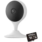 Imou Cue 2E 3Mp Ip kamera Ipc-C32Ep ar 64 Gb atmiņas karti