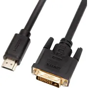 Unitek divvirzienu Hdmi uz Dvi adaptera kabelis 2M