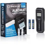 Bacscan F-30 elektroķīmiskais alkometrs. Kalibrēšana 24Mc - 10 gadu garantija.