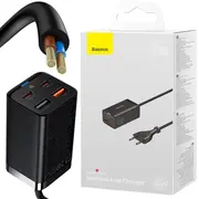 Baseus Gan 3 Pro galda lādētājs Ccgp040101 65W 2X Usb-A Usb-C Pd 3.0 Qc 4.0