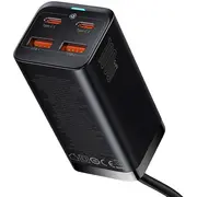 Baseus Gan 3 Pro galddatora ātrais lādētājs Ccgp000101 100W 2X Usb-A Usb-C Pd 3.0 Qc 4.0