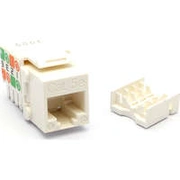 Datu ligzda Rj45 Cat5E Utp neekranēta balta, Keystone, Idc Excel / 100-010