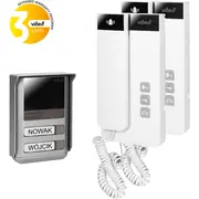 Divu ģimeņu 2 vadu interkoms Vibell Orno Or-Dom-Sl-924