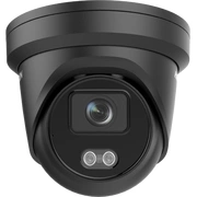Hikvision Ds-2Cd2347G2H-Liu 4Mp Turret Ip kamera Acusense 4Mm melna