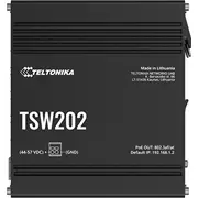 Teltonika Tsw202 rūpnieciskais pārvaldītais komutators 8Xfe 2Xsfp Poe Tsw202000000 Din
