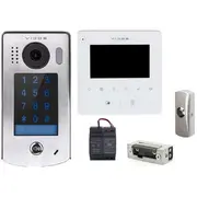 Vidos Videotelefons Duo S1301D/M1022W  Poga Elektriskais Durvju Atvērējs