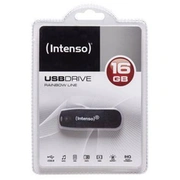 Memory drive flash Usb2 16Gb Black 3502470 Intenso