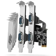 Net Card Pcie 250Kbps 4Port/SpLp Pcea-S4N Axagon