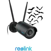 Reolink W320 5Mpix Wi-Fi P2P Ip kamera melna