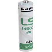 Akumulators Ls14500 Saft 3.6V 2600Mah 1 gab.