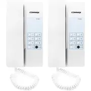 Commax interkomu komplekts 2Xtp-6RcDin Mean Well barošanas bloks Hdr-15-12