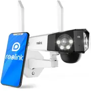 Reolink Duo 2 uzlādējama Ip kamera Lte 6Mpx