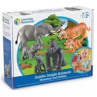 Figurka Learning Resources Jumbo Mamy i Dzieci - Zwierzęta z Dżungli Ler0839  404656 765023008395