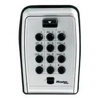 Masterlock Master Lock Key Safe  Wall Mount Push Button Set 5423Eurd P63350 3520190944726