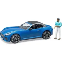 Auto Roadster blue with removable figurine  03481 4001702034818