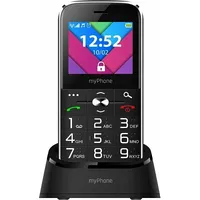Telefon komórkowy myPhone Halo C Dual Sim Czarno-Srebrny  5900495870933