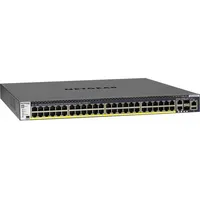 Netgear M4300-48G-Poe 1000W Psu Managed L2/L3/L4 Gigabit Ethernet 10/100/1000 Power over Poe 1U Black  Gsm4352Pb-100Nes 0606449112863