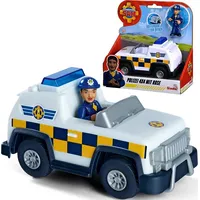 Simba Strażak Sam Jeep policyjny 4X4 mini  109252508038 4006592074326