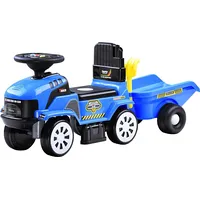 Jeździk Traktor z przyczepą melodie niebieski Za3746  Ni 5905258512549