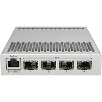 Switch Mikrotik 1X10Base-T / 100Base-Tx 1000Base-T 4Xsfp Poe ports 1 Crs305-1G-4SIn  4752224002136