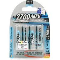 Ansmann Aa / R6 2700Mah akumulators 4 gab.  5030842 4013674030842