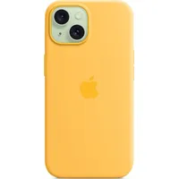 Apple iPhone 15 Silicone Case with Magsafe sunshine  Mwna3Zm/A 0195949505522