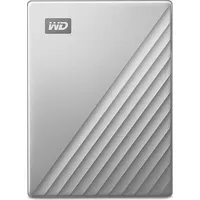 Ārējais cietais disks Wd My Passport Ultra operētājsistēmai Mac 4 Tb Silver Wdbpmv0040Bsl-Wesn  0718037864136