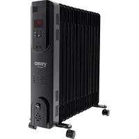 Electric oil heater with remote control Camry Cr 7814 13 fins, 2500 W black  5903887801294