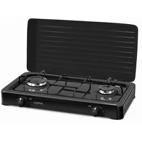 Luxpol  K02Sc 2-Burner gas cooker Black Hkbegkg000K02Sc 5904844560056