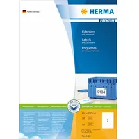 Herma Premium Labels A4, balts, matēts papīrs, 100 gab. 4428  4008705044288