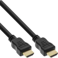 Inline Hid liela ātruma Hdmi kabelis ar Ethernet, 4K2K, M/M, melni, zeltaini kontakti, 20M  17520Q 4043718288502