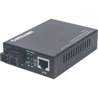 Intellinet Network Solutions Optisko šķiedru pārveidotāju multivides pārveidotājs Gigabitu Ethernet vienkrāsains 507349  0766623507349