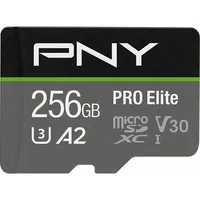 Karta Pny Pro Elite Microsdxc 256 Gb Class 10 Uhs-I/U3 A2 V30 P-Sdu256V32100Pro-Ge  0751492639062