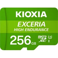 Kioxia Exceria High Endurance Microsdxc karte 256 Gb 10. Klase Uhs-I/U3 A1 V30 Lmhe1G256Gg2  4582563851177